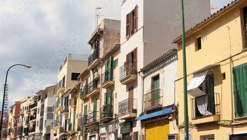 fassaden auf palma,altstadt