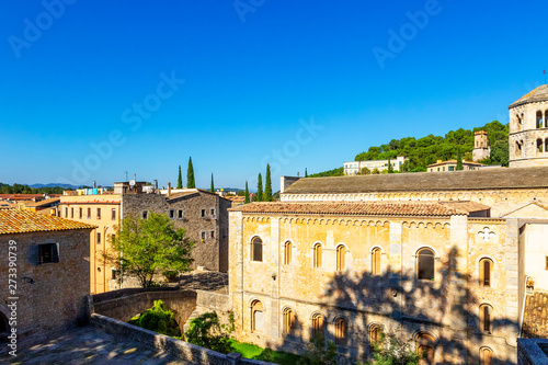 Sant Pere de Galligants city views of Girona