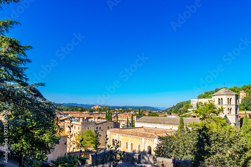 Sant Pere de Galligants city views of Girona