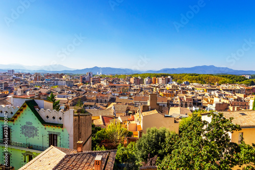 Wallpaper Mural Cityscape, view of Girona, Catalonia, Spain Torontodigital.ca