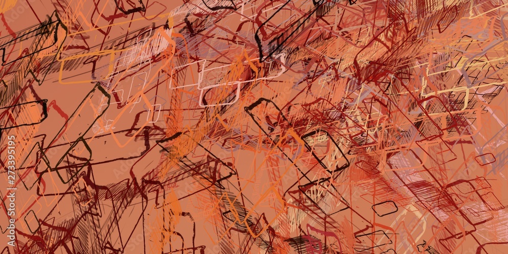 Fototapeta premium Abstract 2d illustration painting.