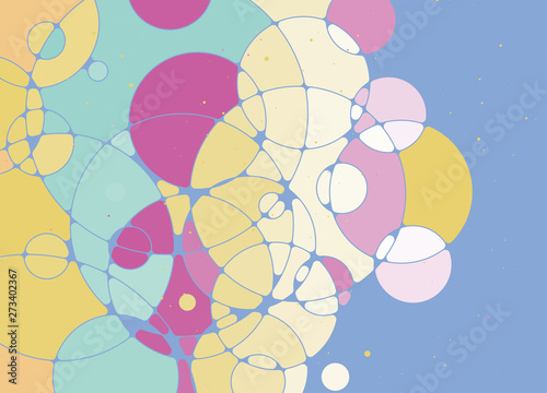 背景　模様　カラフル