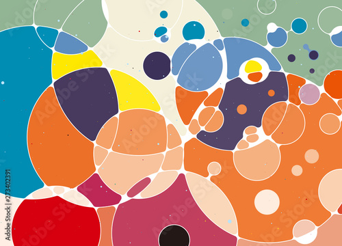 背景　模様　カラフル