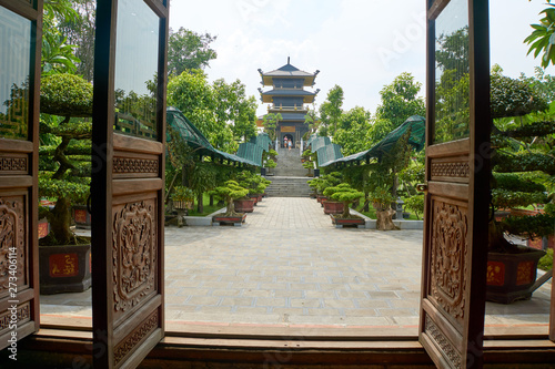 Bai Dinh Pagoda - The biggiest temple complex in Vietnam in Trang An, Ninh Binh photo