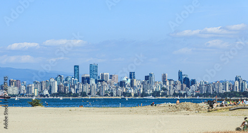 View of Vancouver skyline