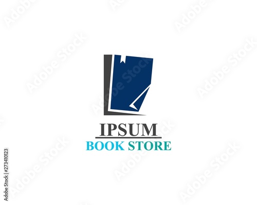 Book Store logo illustration template vector Free Download Book Store logo illustration template vector - GFXLoad