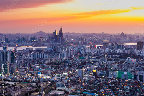 Seoul cityscape