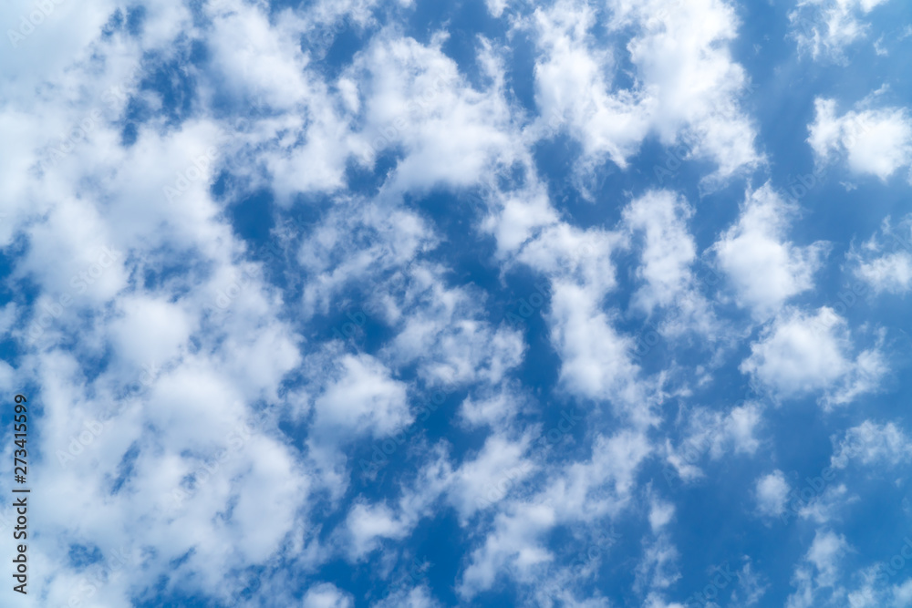 Blue sky with beautiful clouds Blue sky with beautiful clouds