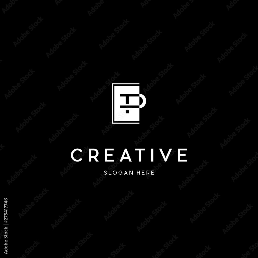 TP logo, Letter T and P logo design combination, P and T icons TP logo, Letter T and P logo design combination, P and T icons