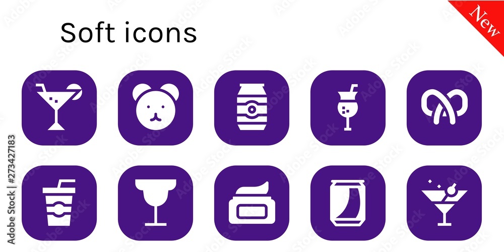 soft icon set soft icon set