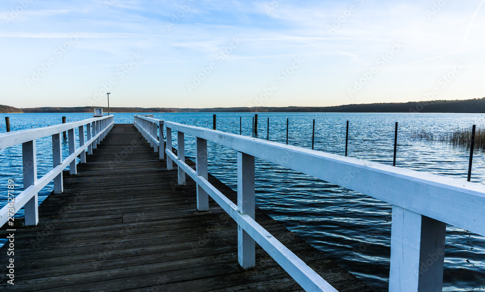 Seebrücke am Plauer See