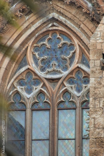 Window in St. Nicholas Catedral
