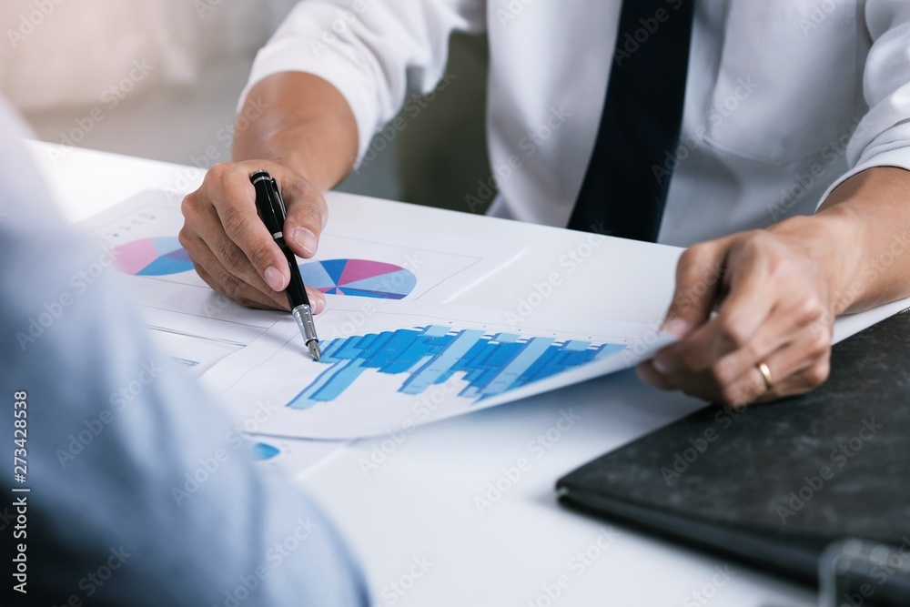 Business People Meeting Design Ideas professional investor working new start up project. Concept. business planning in office