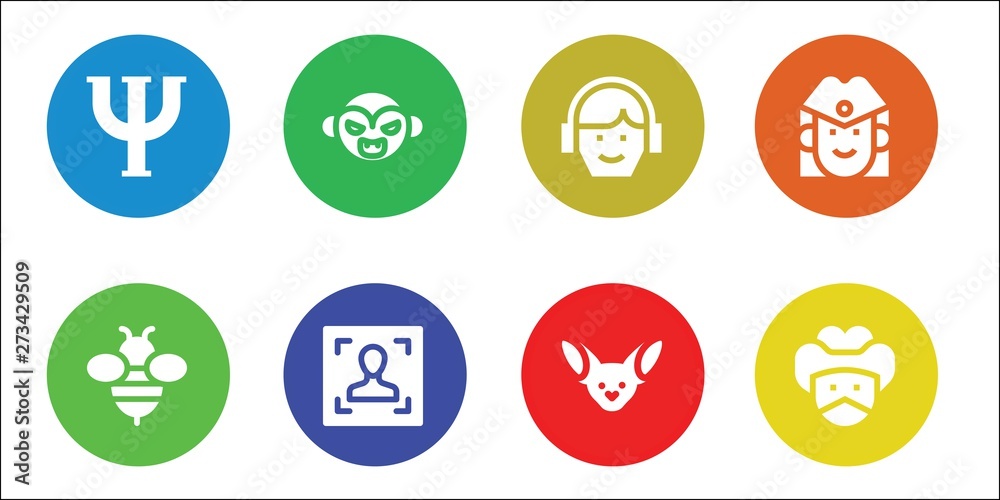 character icon set