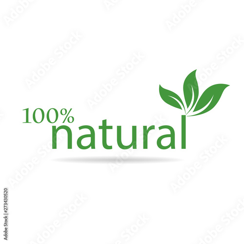 Natural Organic food, farm fresh and product stickers and badges collection