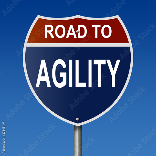 Road to Agility Highway Sign