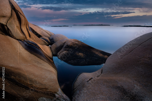 Long exposure sunset at Merrapanna Norway