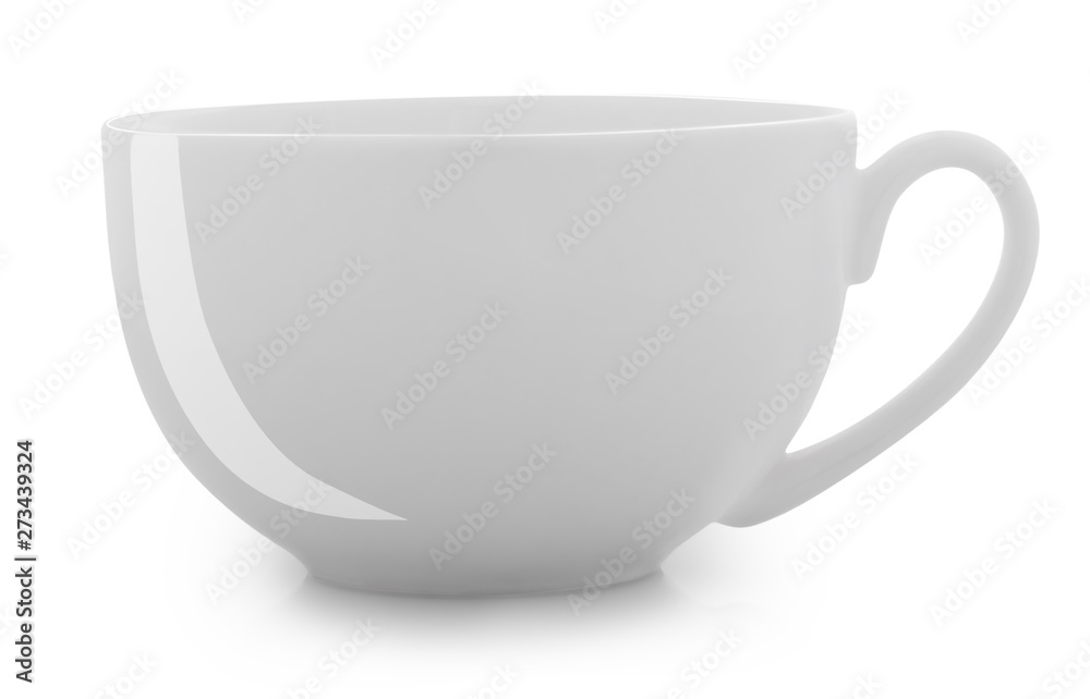 white cup isolated on white background clipping path white cup isolated on white background clipping path