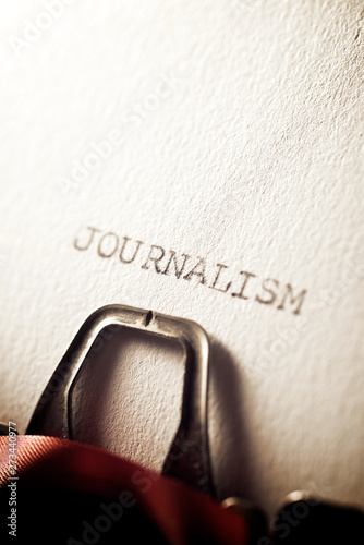 Journalism concept view