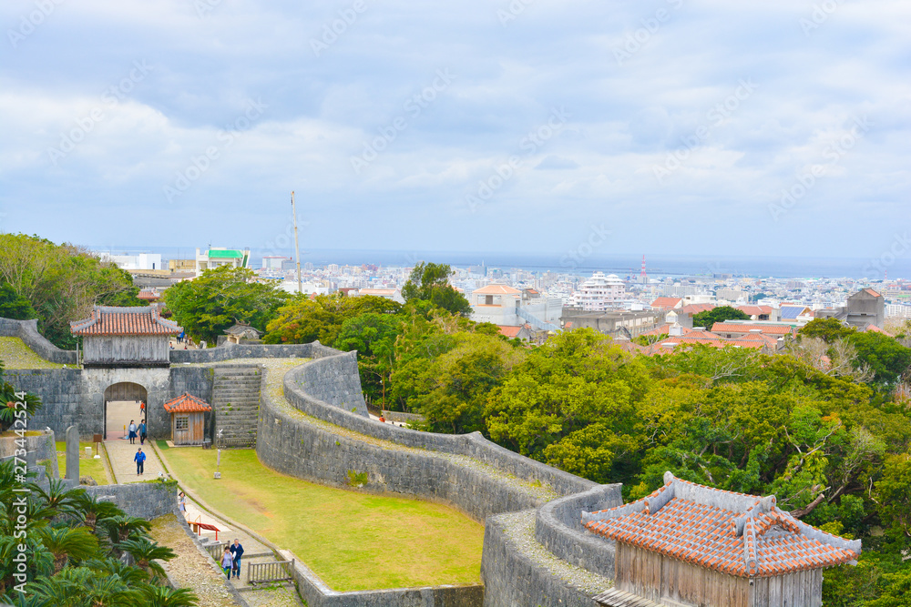 view point at Shuri Castle