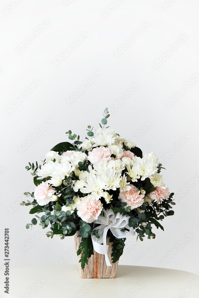 Naklejka premium お悔やみ花