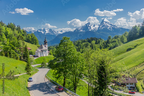 Fotografie, Obraz Schöne Erkundungstour entlang des Berchtesgadener Alpenvorlandes