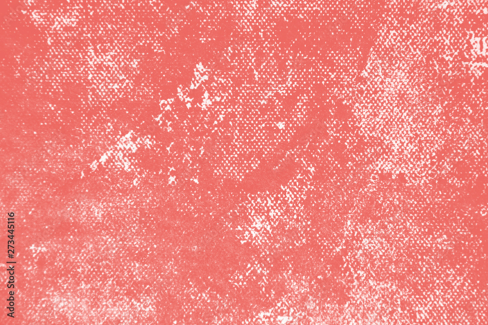 coral pink white summer paint background texture with grunge brush strokes