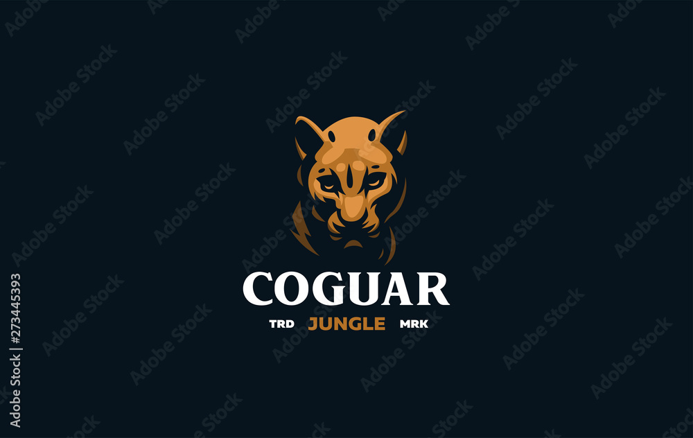 The image of a coguar or panter. The image of a coguar or panter.