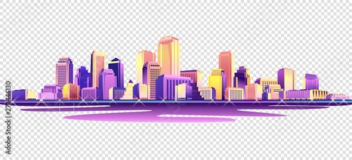 futuristic city buildings