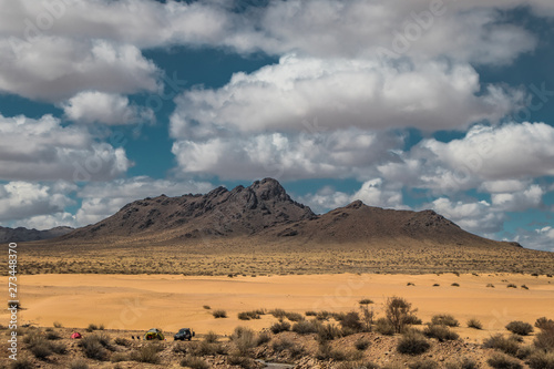 desert and mountains