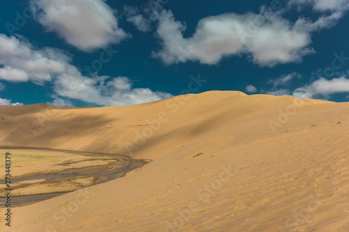 sand dunes in the desert