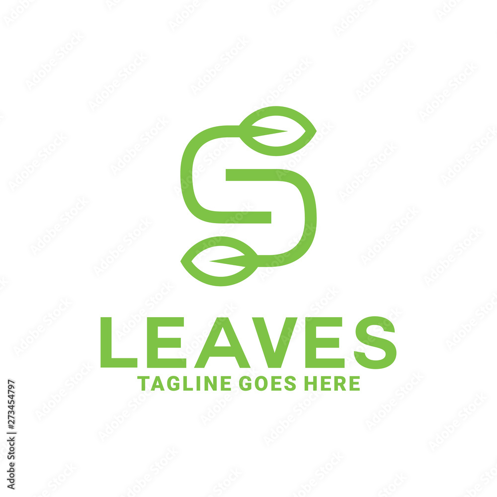 Letter S For Leaf Logo Design With Flat Style. Eco Logotype. Leaves And Organic Emblem For Company. Natural Green Icon For Business. Creative Plant And Modern Graphic Idea. Letter S For Leaf Logo Design With Flat Style. Eco Logotype. Leaves And Organic Emblem For Company. Natural Green Icon For Business. Creative Plant And Modern Graphic Idea.