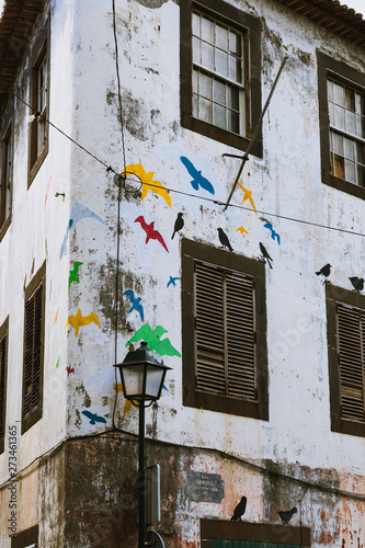 Street art in Machico, Madeira