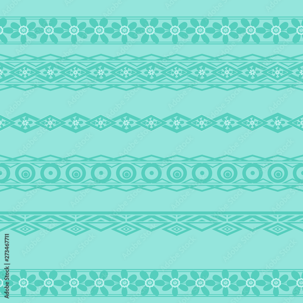 Seamless line ornamental decoration pattern Seamless line ornamental decoration pattern