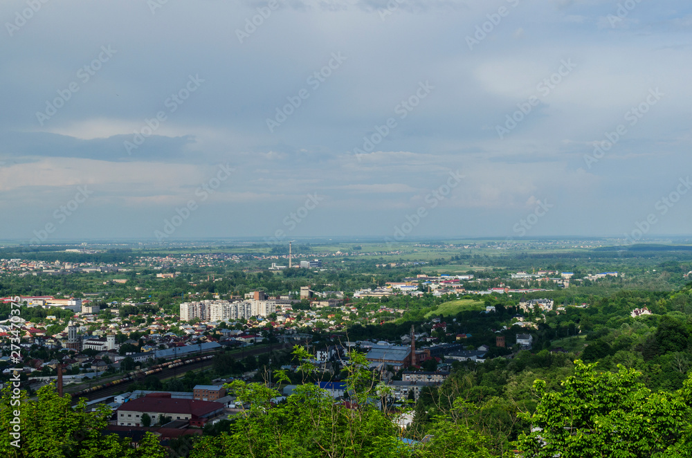 panorama miasta Lwów 