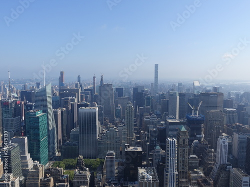 Beautiful New York City skylinea