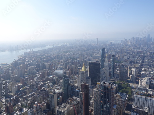 Beautiful New York City skylinea