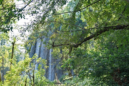 Waterfalls at Plitvice National Park  Croatia