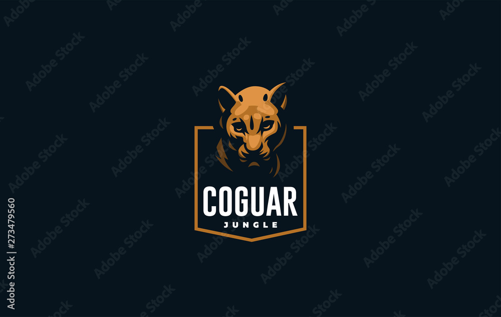 The image of a coguar or panter. The image of a coguar or panter.