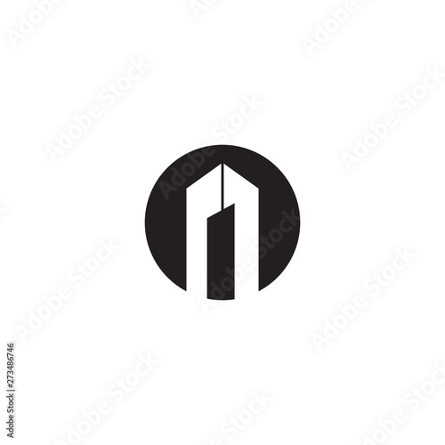 Building logo design vector template