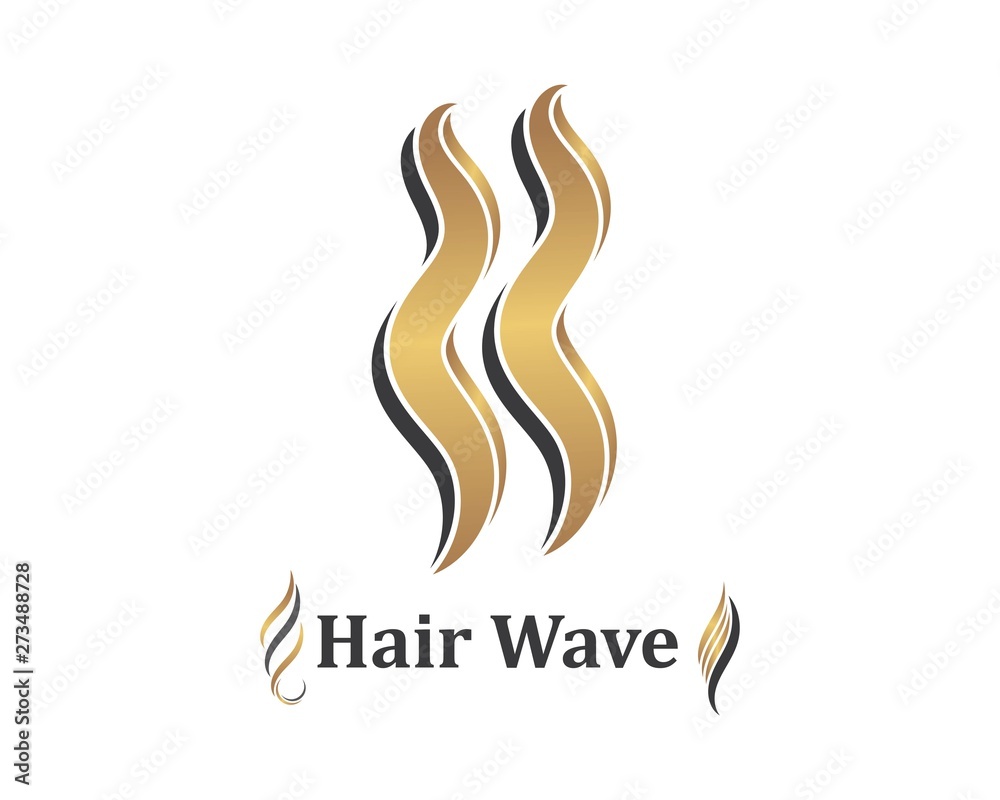 hair wave icon vector illustratin design symbol of hairstyle and salon hair wave icon vector illustratin design symbol of hairstyle and salon