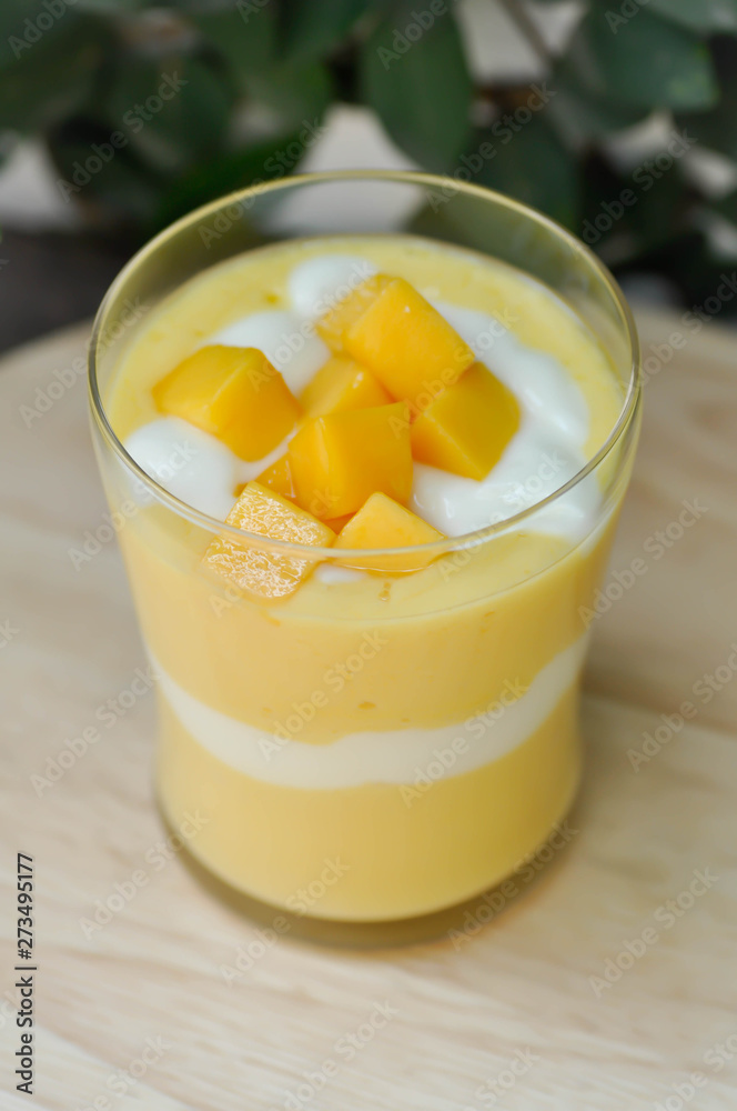 mango smoothie or mango yogurt smoothie mango smoothie or mango yogurt smoothie