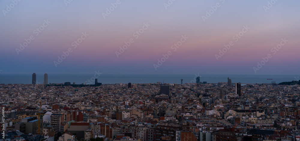 Barcelon Sunset