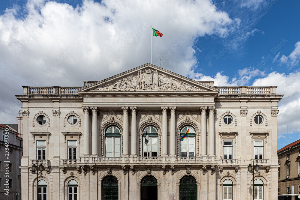 Obraz premium building in lisbon