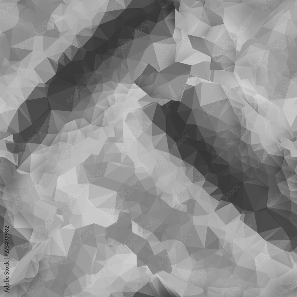 Fototapeta premium Polygonal seamless pattern