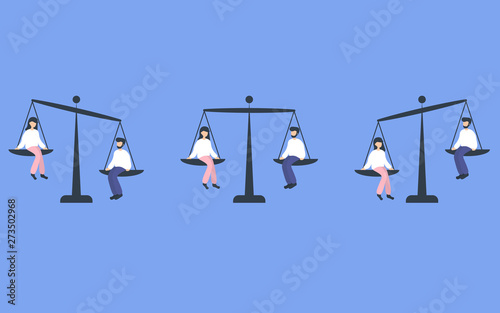 gender equality woman and man
