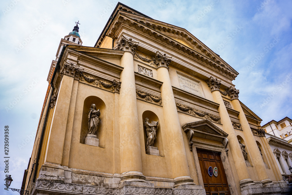 San Filippo Neri church in Vicenza, Italia