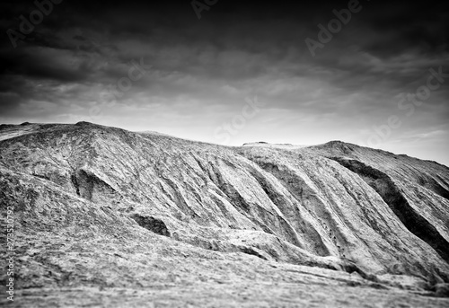 Dramatic sand hills landscape background