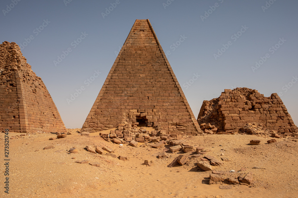 The mysterious pyramids at Jebel Barkal, Sudan The mysterious pyramids at Jebel Barkal, Sudan