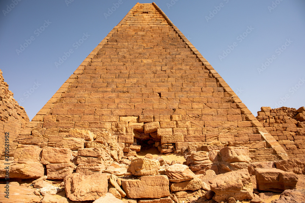 The mysterious pyramids at Jebel Barkal, Sudan The mysterious pyramids at Jebel Barkal, Sudan